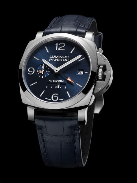 panerai in schwarz|panerai luminor dieci giorni.